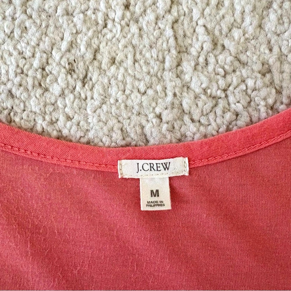 J. Crew Women’s Coral Tank Top - Picture 4 of 6